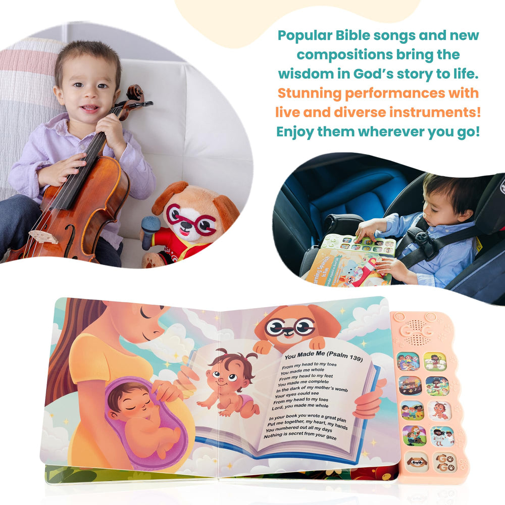 GO GO Songs of Creation and Praise gift-ready design suits Easter or baptisms.
