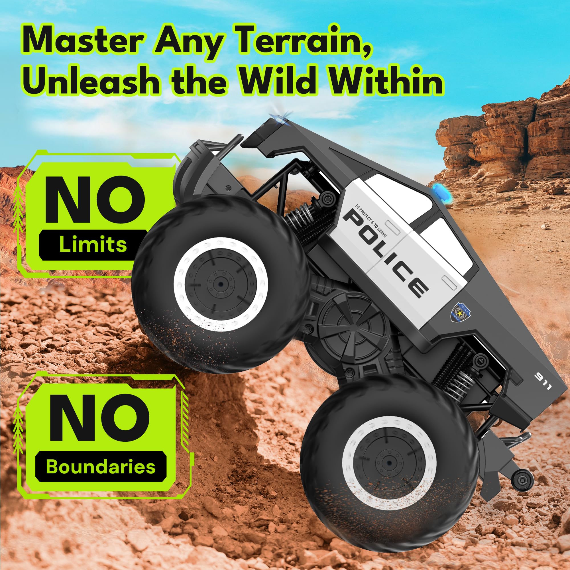 GoBang remote controller with 2.4 GHz for smooth multi car racing