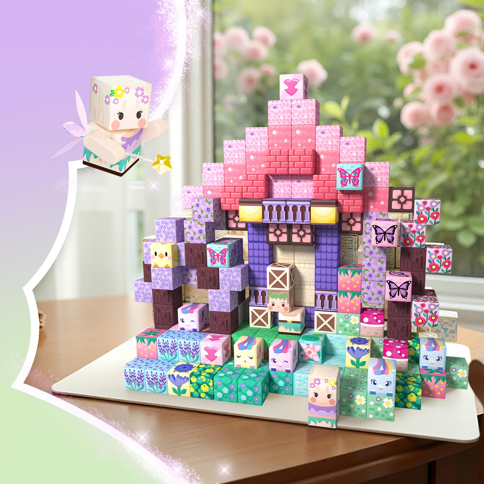 GobiDex 100-piece set invites kids to imagine and construct vibrant worlds during playtime.