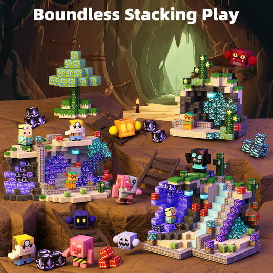 GobiDex action figures in motion encourage dynamic play and fine motor practice.