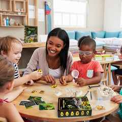 GobiDex Amber Dig Kit excavation action captures curious hands-on discovery