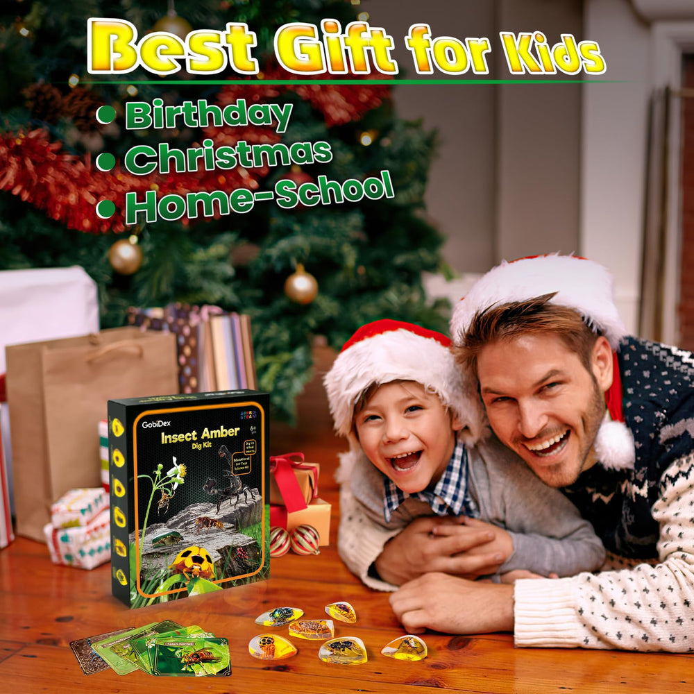 GobiDex Amber Dig Kit kid exploring promotes tactile STEM fun