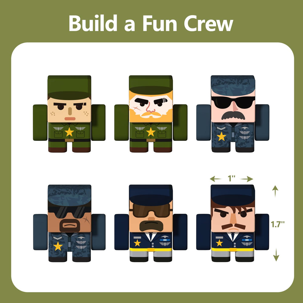 GobiDex army men classroom decor concept for engaging, classroom-friendly magnetic display.