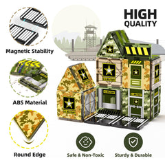 GobiDex barracks structure playset fosters planning and 3D construction skills