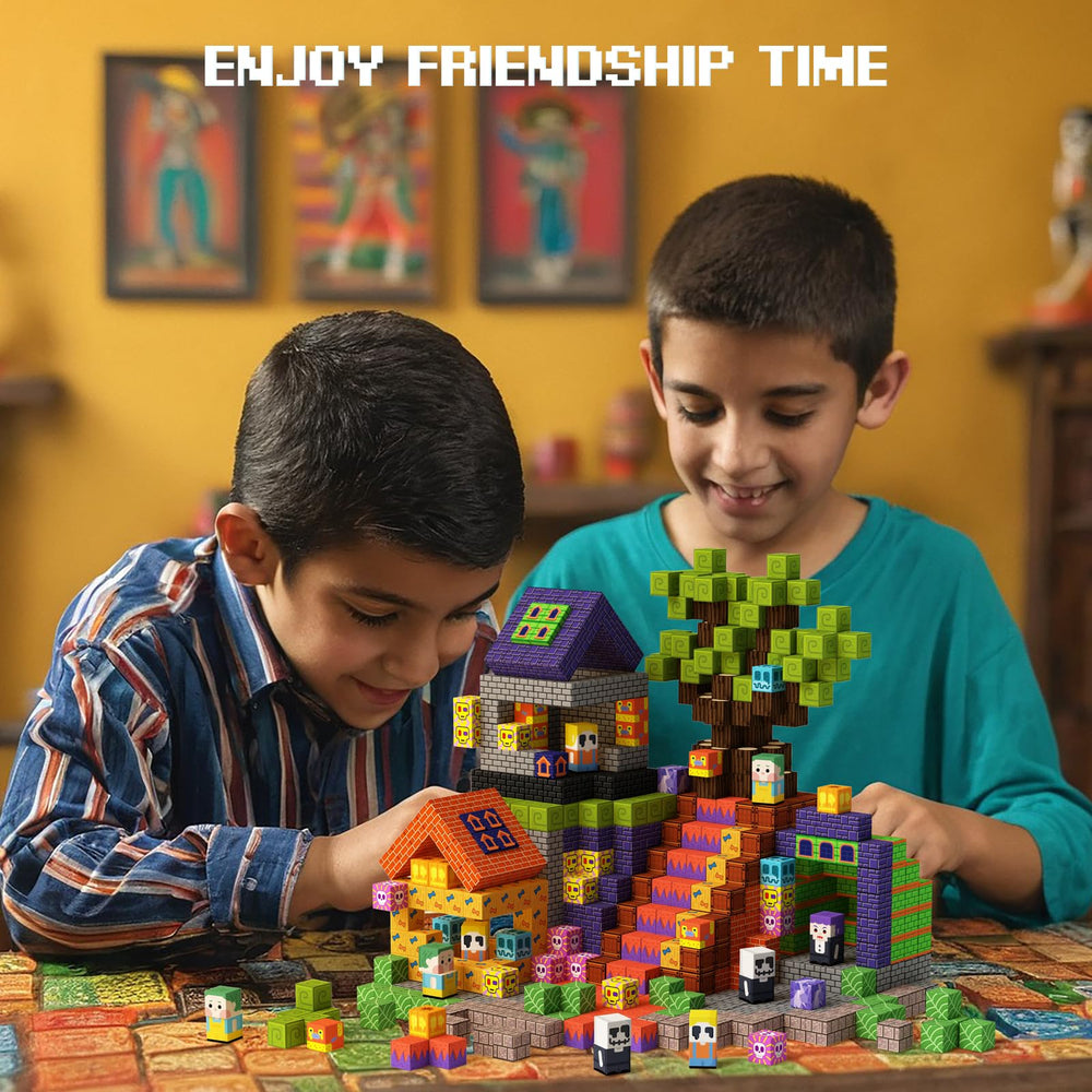 GobiDex compatible magnetic blocks enable seamless expansion and collaboration.