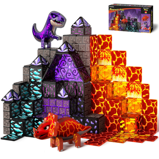 GobiDex lava cave tiles for eruptive play and imaginative exploration.