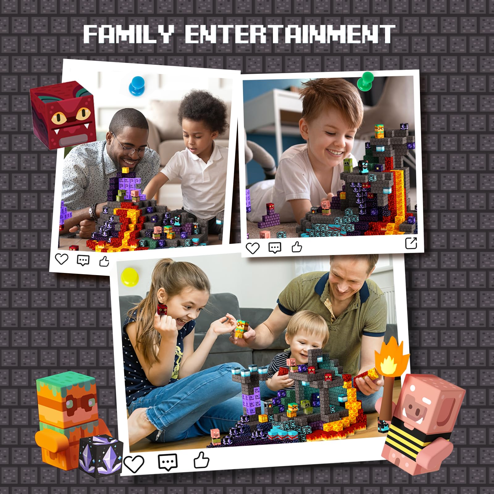 GobiDex blocks enable kids to pursue imaginative building and collaborative play.