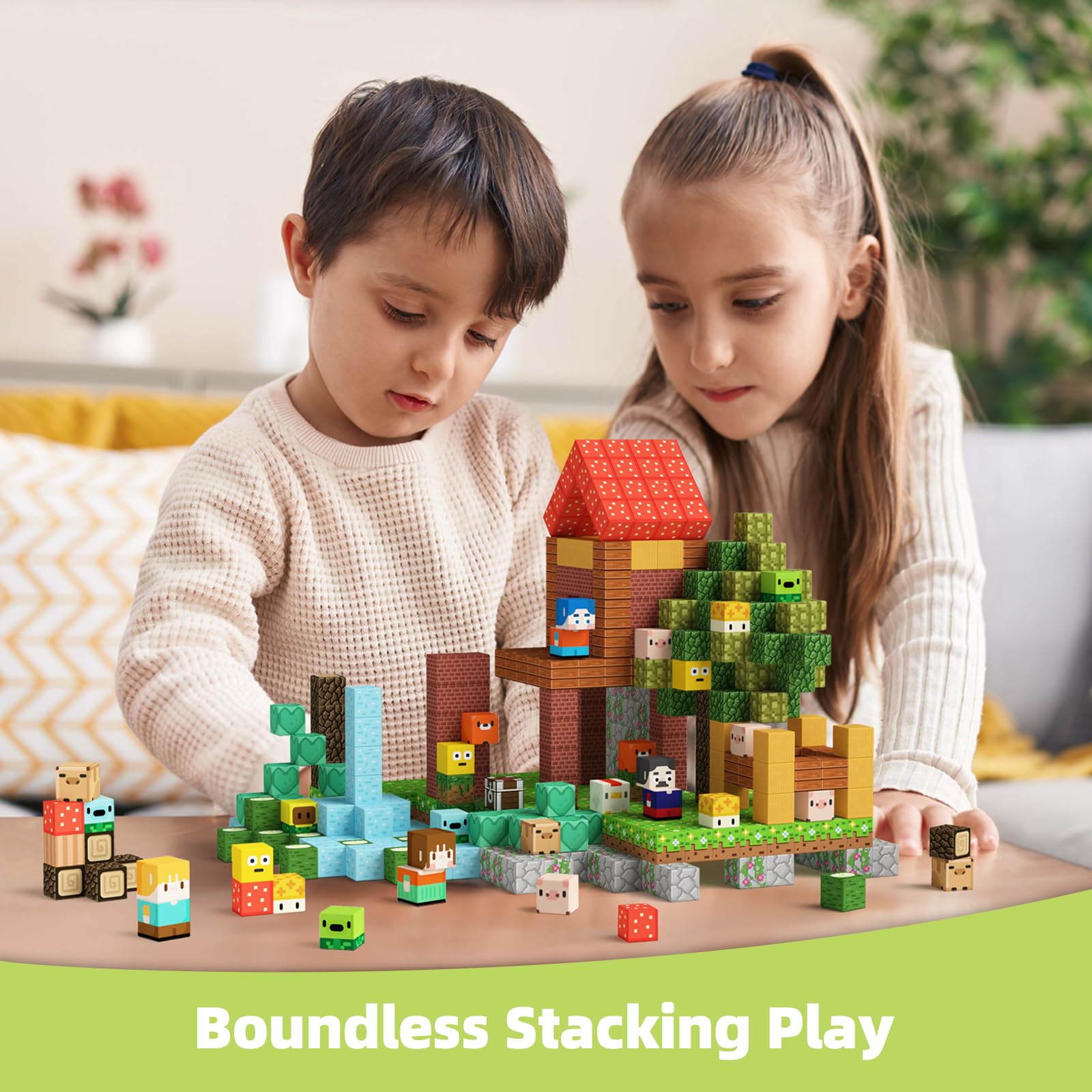GobiDex blocks encourage family playtime and shared narration.
