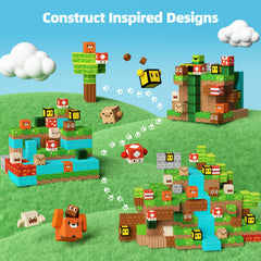GobiDex magnetic blocks enabling storytelling assembly for creative MagWonder worlds.