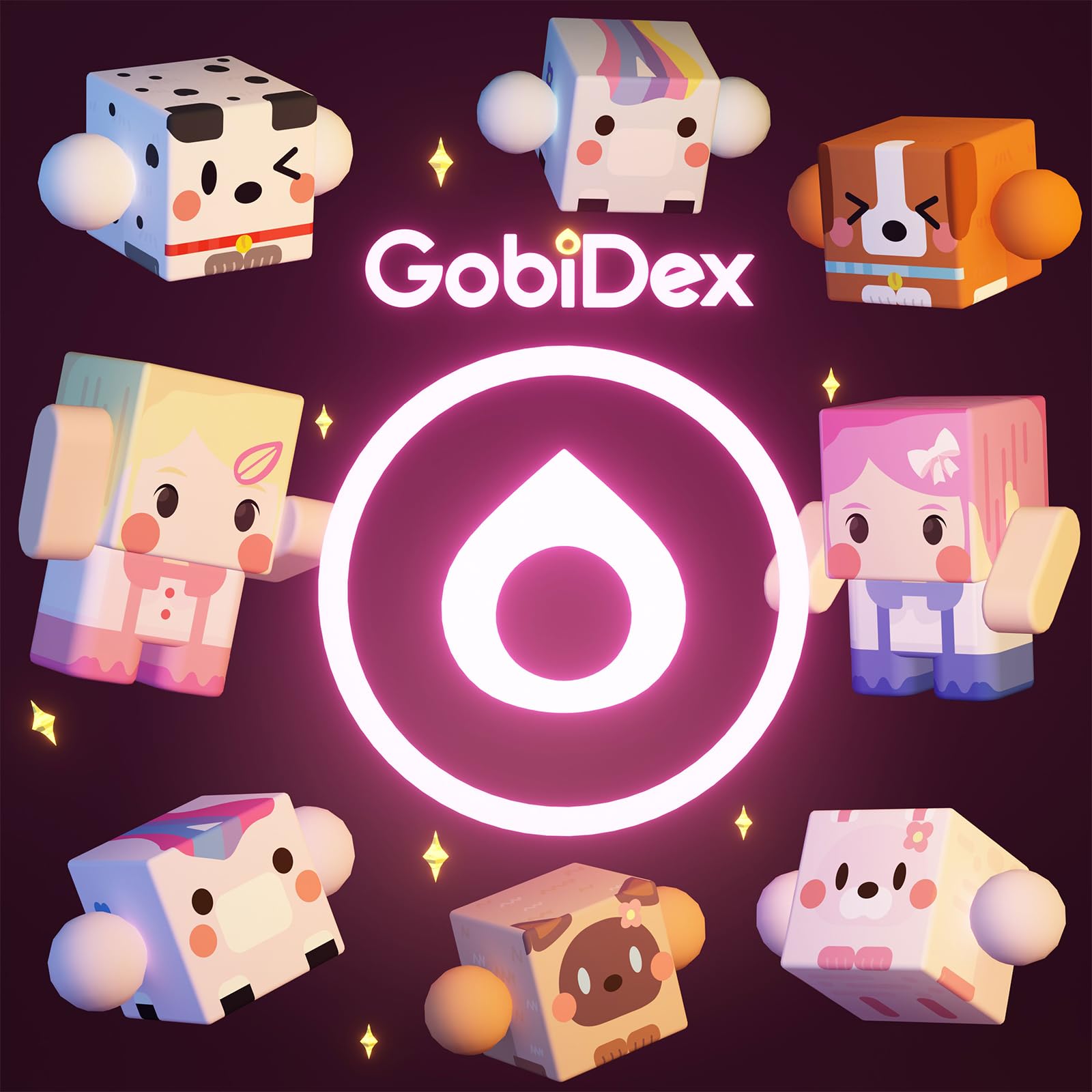 GobiDex magnets work with blocks and accessories for expanded play.