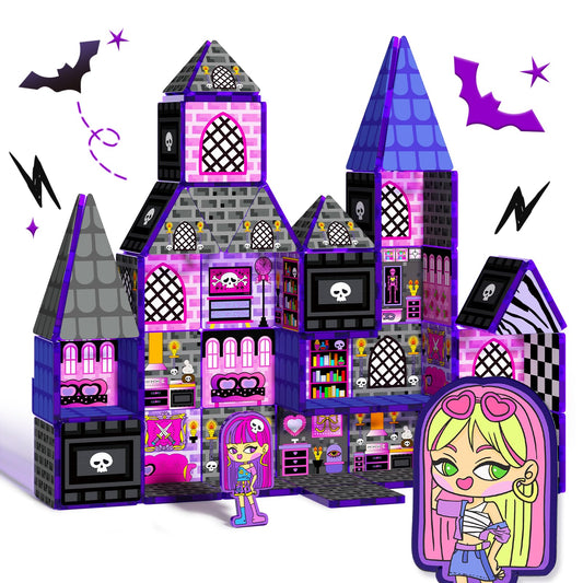 GobiDex monster doll house tiles showing colorful tiles for creative play