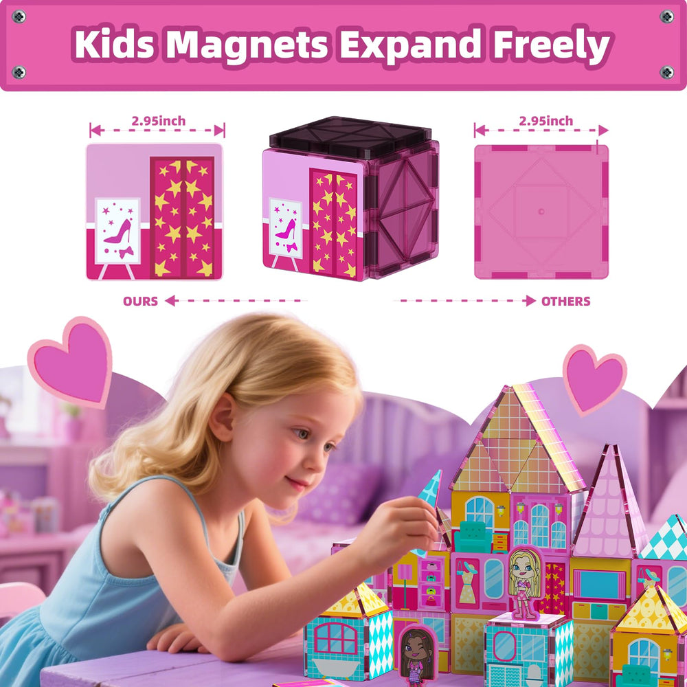 GobiDex Princess printed panels with characters boost imagination