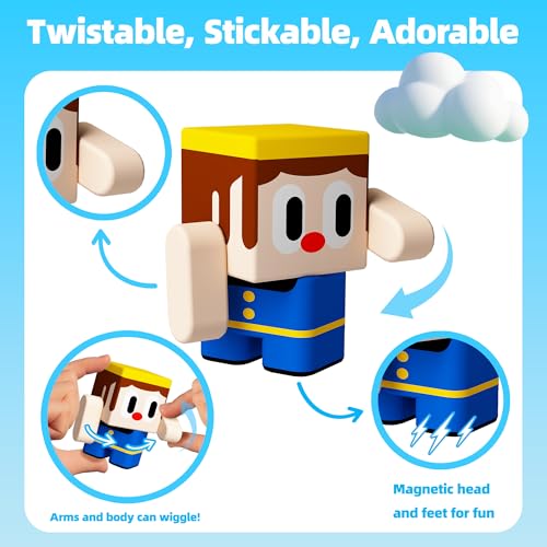 GobiDex rotatable figure arms and legs enables interactive play and storytelling.