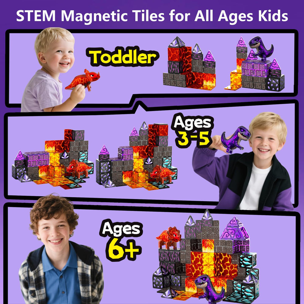 GobiDex safe ABS plastic blocks with smooth edges for safe play.