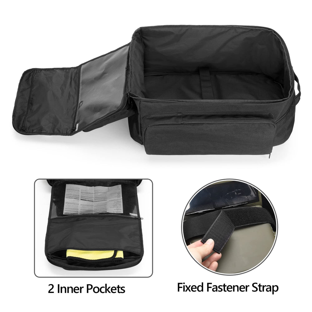 GOBUROS RC Backpack shows two side pockets for tires and bottles.
