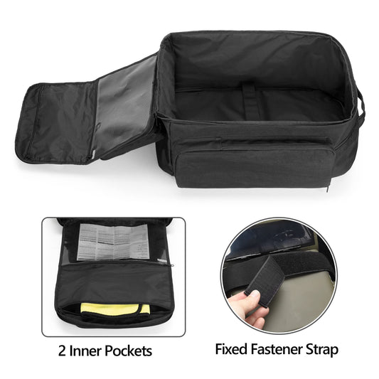 GOBUROS RC Backpack shows two side pockets for tires and bottles.