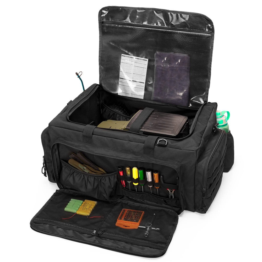 GOBUROS RC Car Bag front pocket for quick gear access and organization.