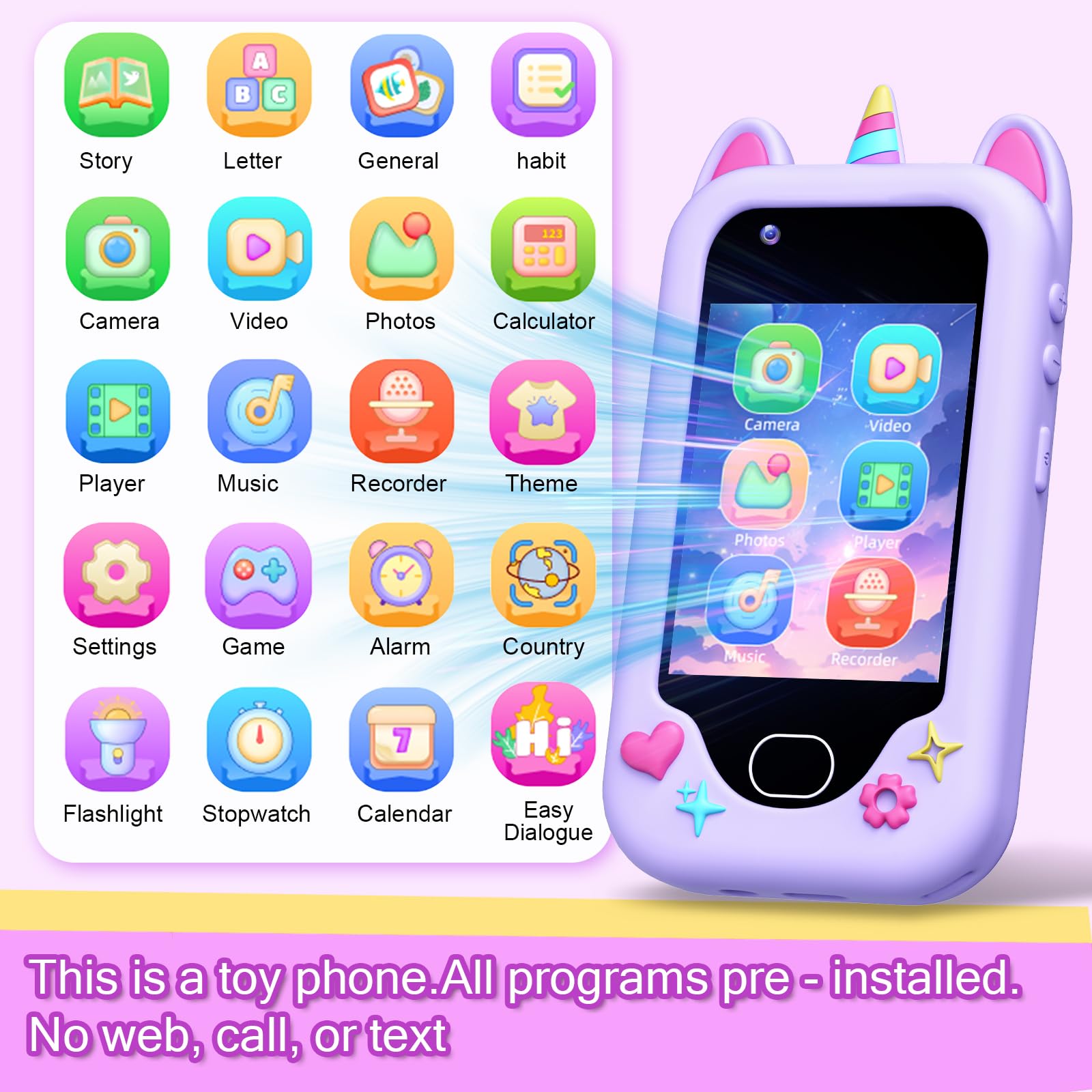 Gocina Kids Smart Phone camera lens sparks creativity during playtime.