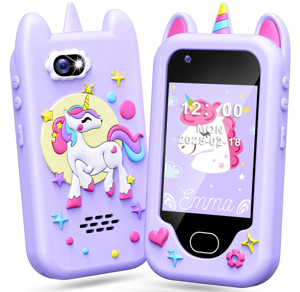 Gocina Kids Smart Phone front view for easy, safe learning on the go.
