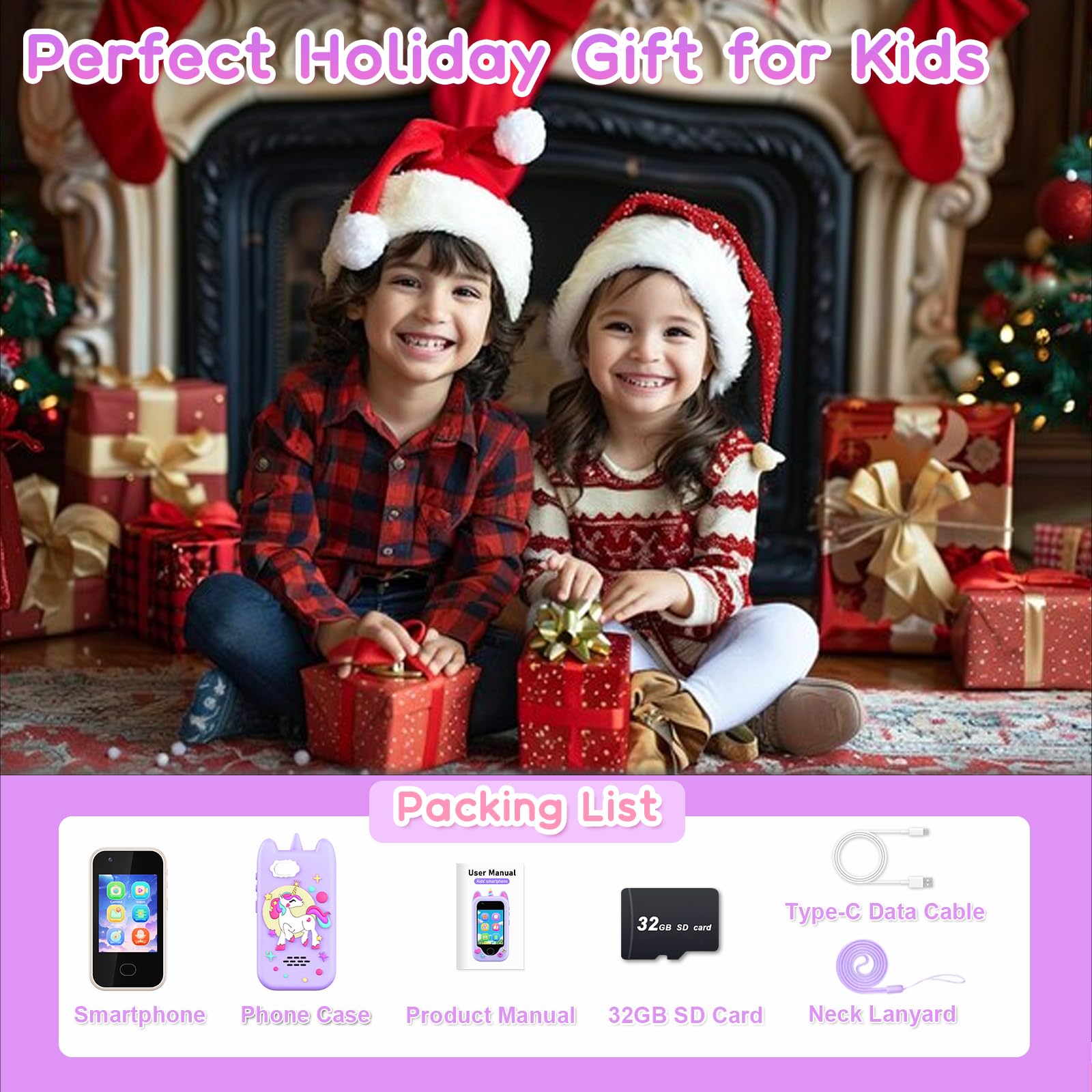 Gocina Kids Smart Phone gift-ready packaging for a perfect present.