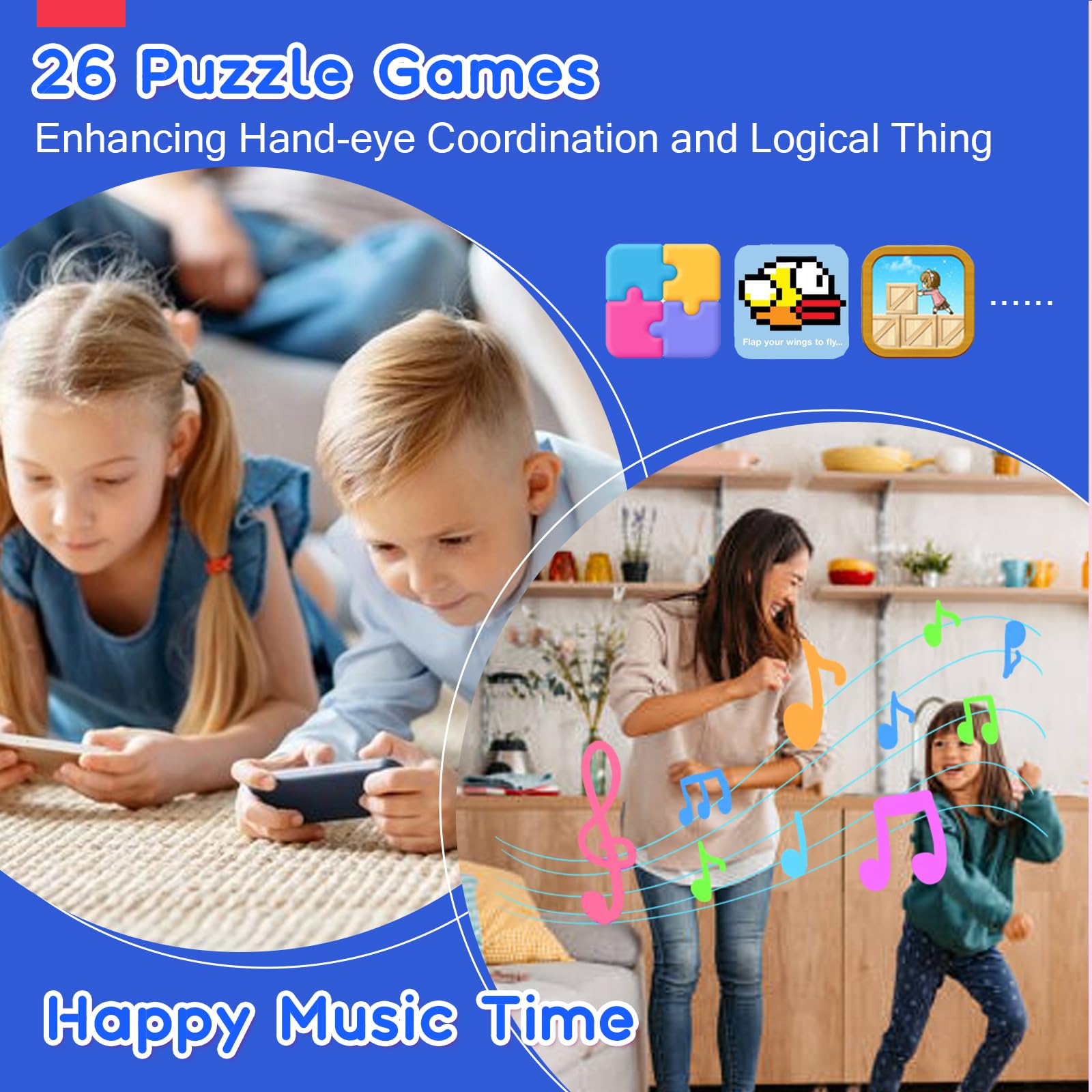 Gocina Kids Smart Phone on the go for learning while traveling.