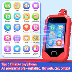 Gocina Kids Smart Phone rear camera enables creative videos.