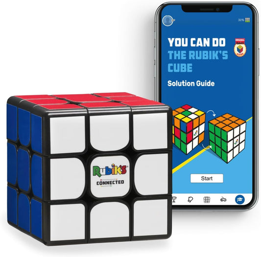 GoCube connected front view illustrates beginner-friendly learning and real-time feedback.