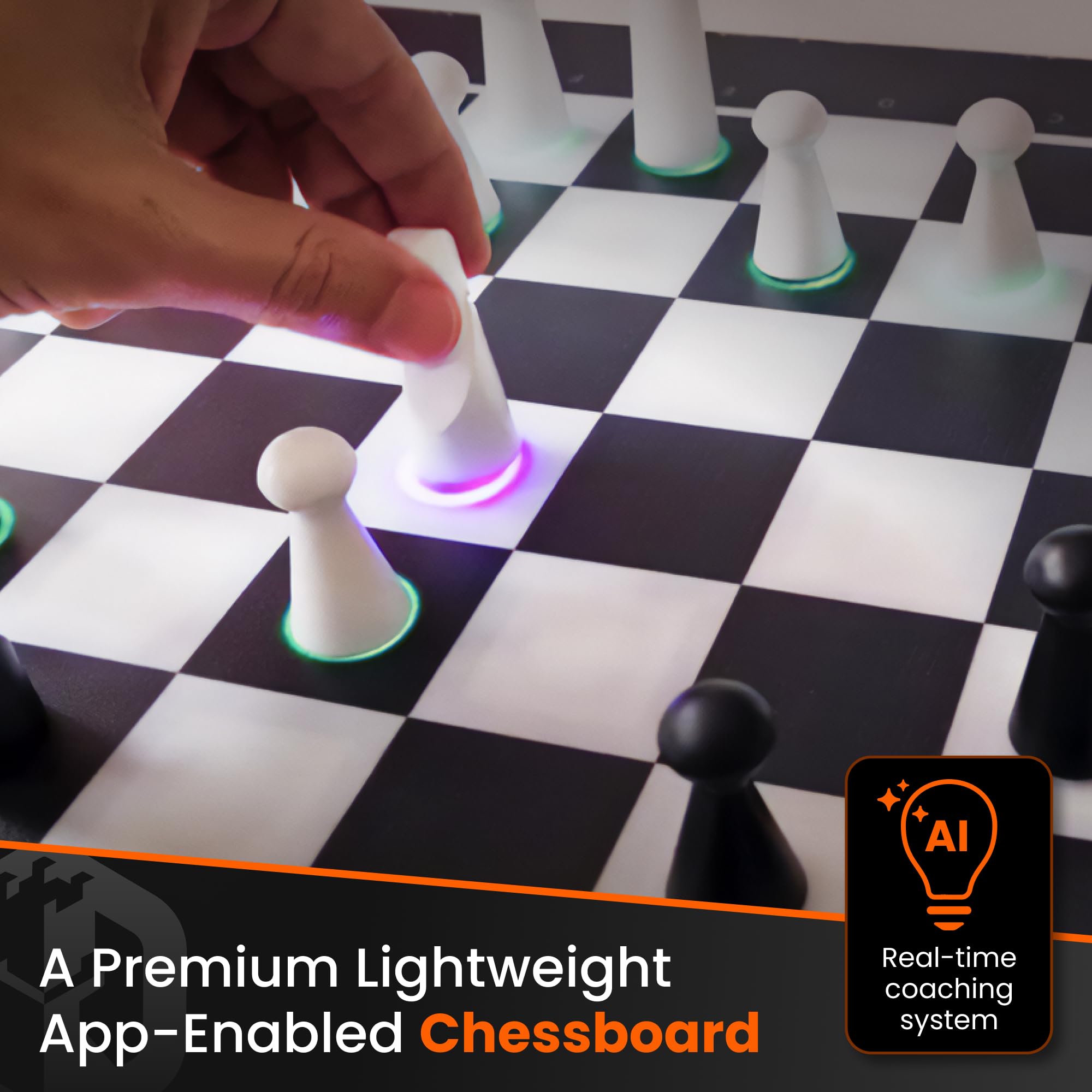 GoChess Mini chess pieces set ready for smooth setup and play