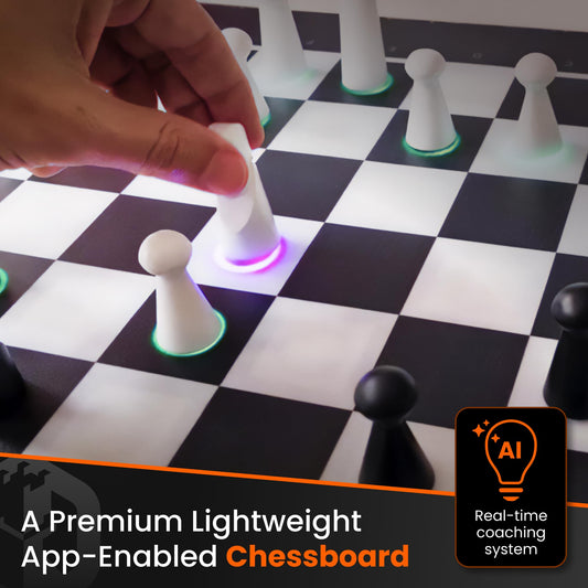 GoChess Mini chess pieces set ready for smooth setup and play