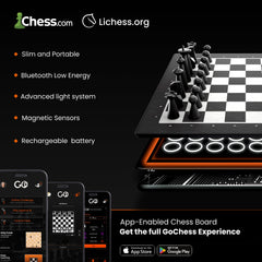 GoChess Mini portable design fits desks, bags, and travel