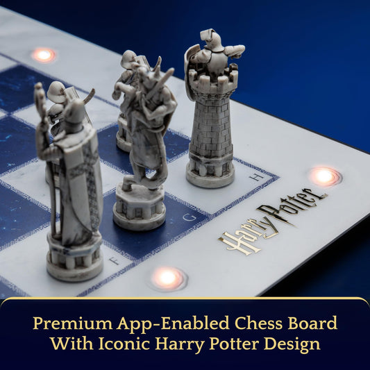 GoCube wizard chess pieces enhance display-worthy setup and movie-inspired charm