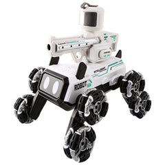 Godboat Robot Dog off road capability on varied surfaces.
