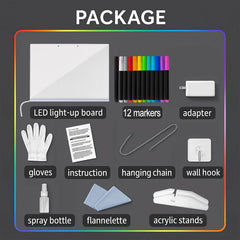 Godeprot RGB drawing board comes in a gift-ready package for celebrations.