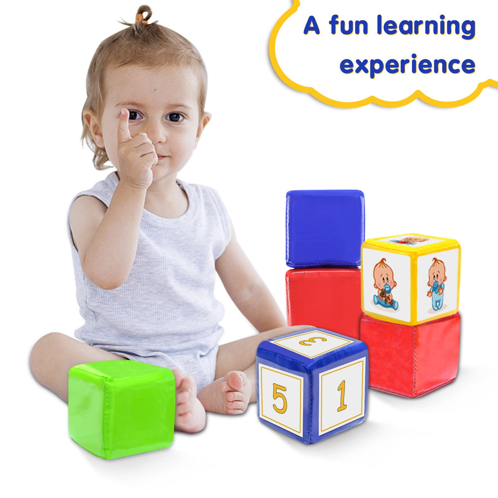 Godery pocket dice four-dice set for math, letters, shapes