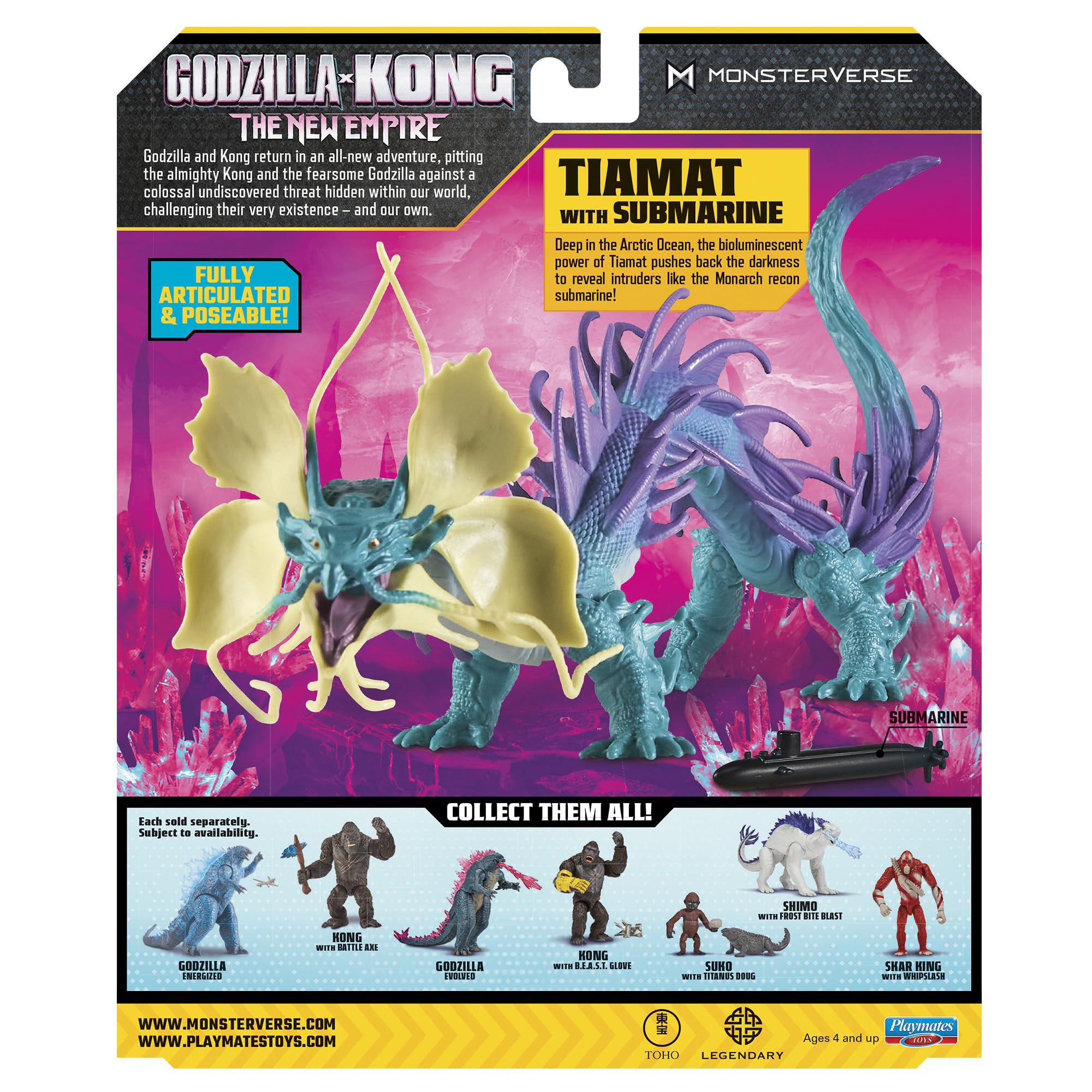 Godzilla X Kong TIAMAT collectible enhances any MonsterVerse display.