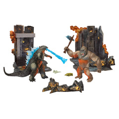 Godzilla MonsterVerse 6-inch figure with battle damage for vivid display.
