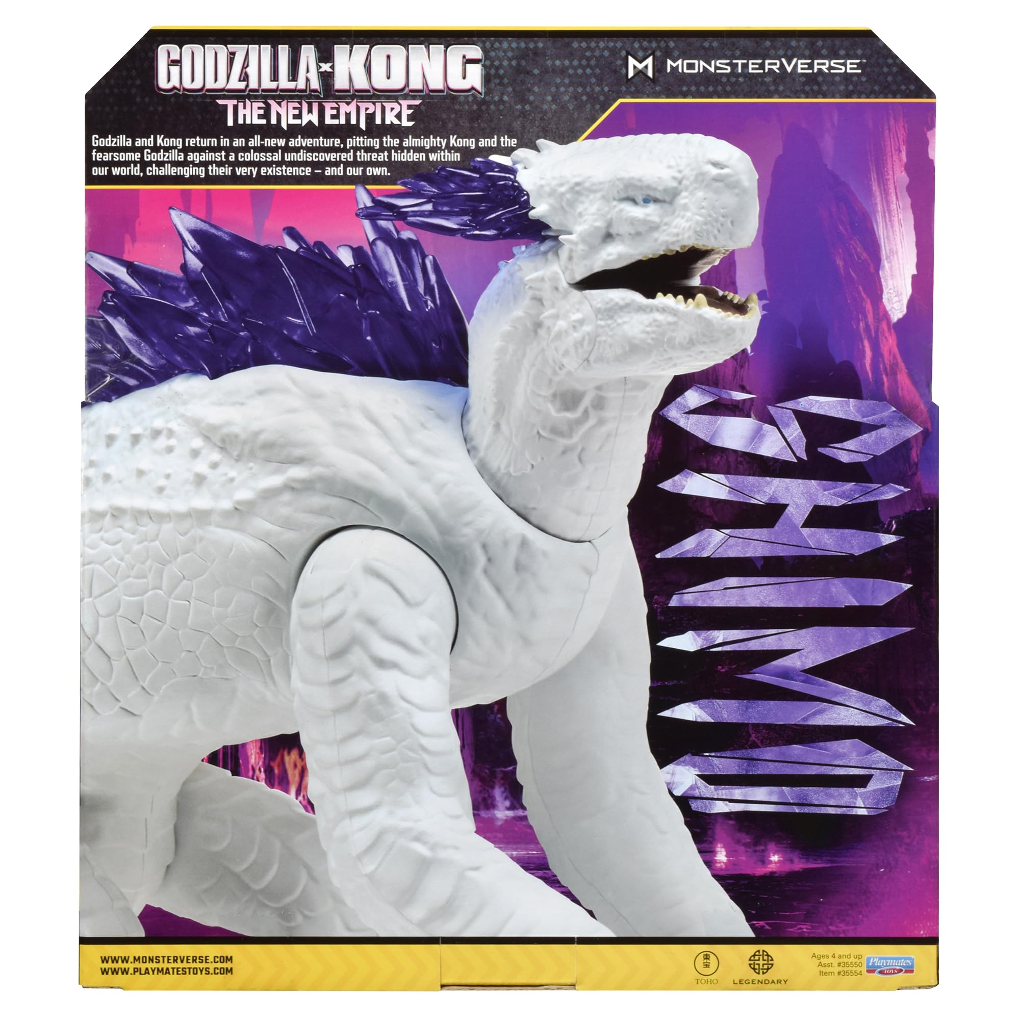 Collectible figure to expand your MonsterVerse lineup.