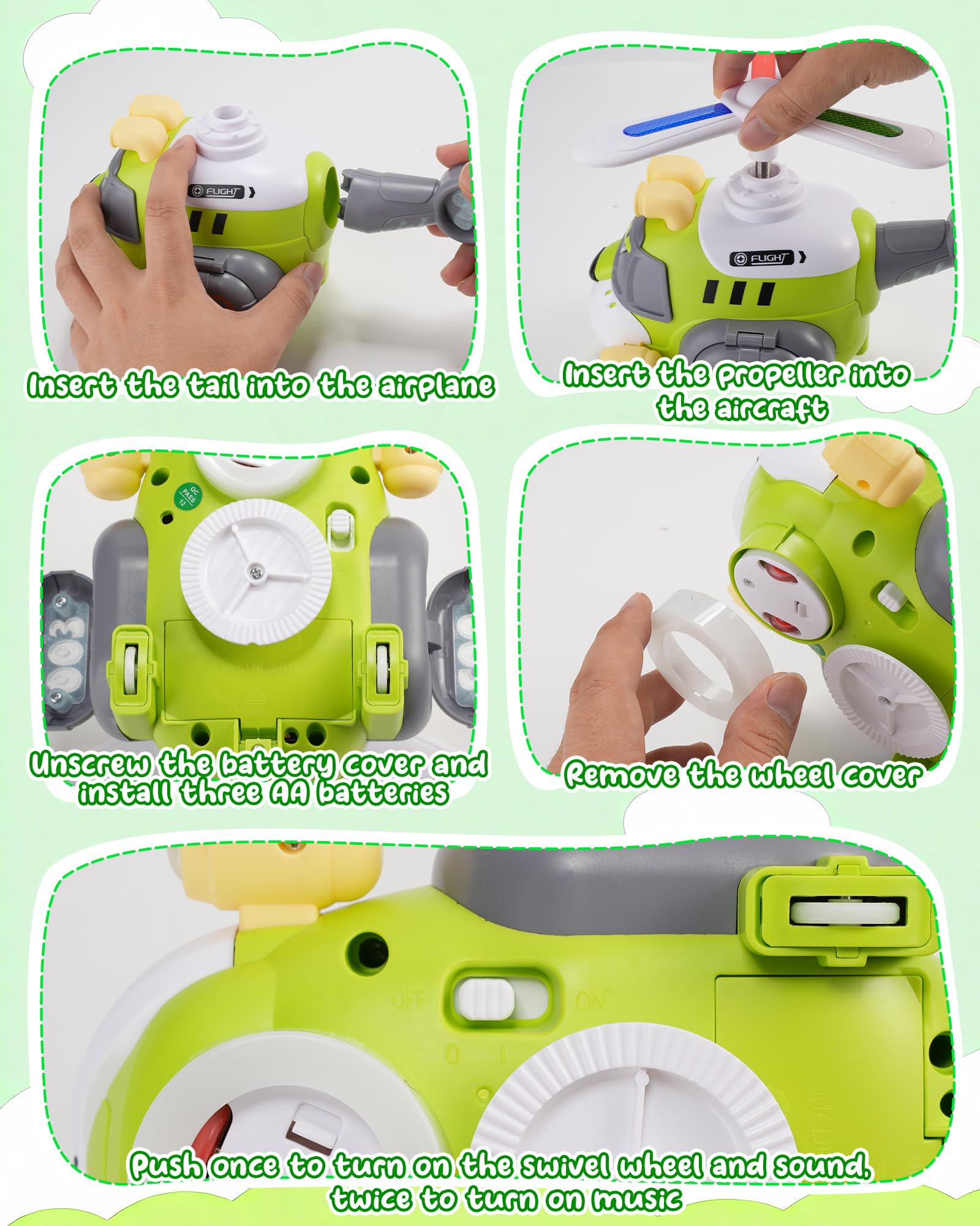 Gofimyee Tiger Helicopter uses durable, child-friendly materials for lasting fun.