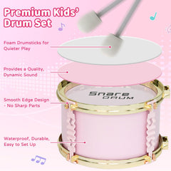 GoFujuco toddler drum set stool provides stable seating during playtime