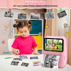 Gofunly Instant Print Camera includes 32GB SD card for extra storage