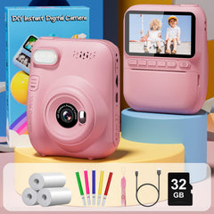 Gofunly Instant Print Camera USB Type-C charging for easy recharging on the go