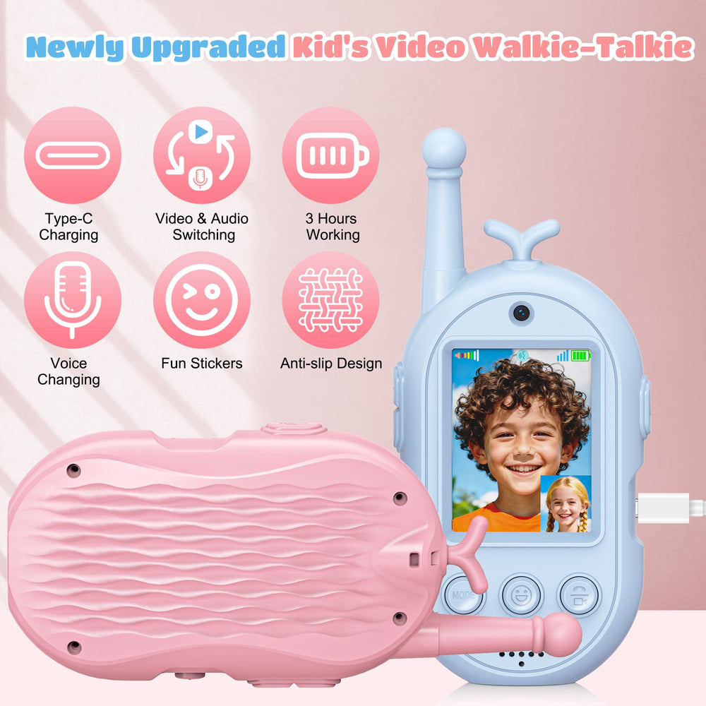 Gofunly kid-friendly anti-slip walkie talkie grip for small hands