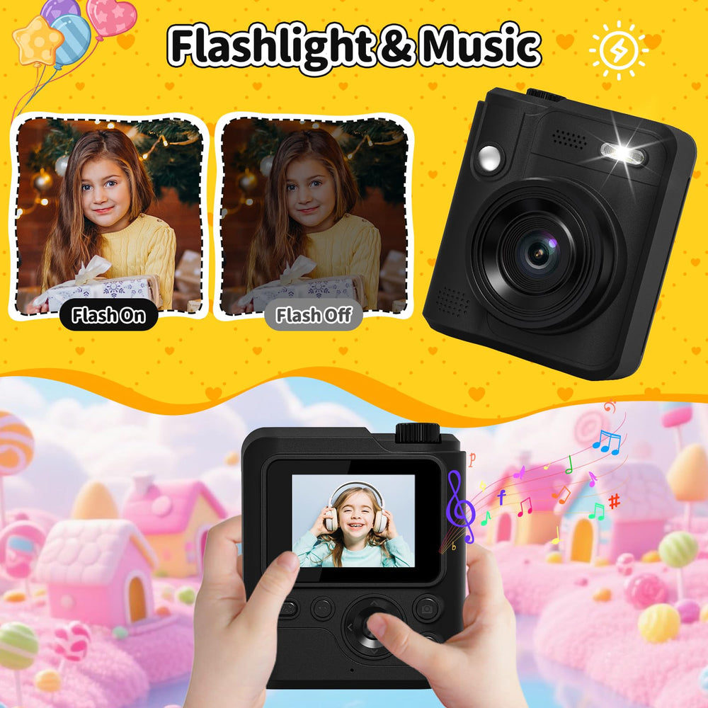 Gofunly Kids Camera records 1080p video for short creative clips