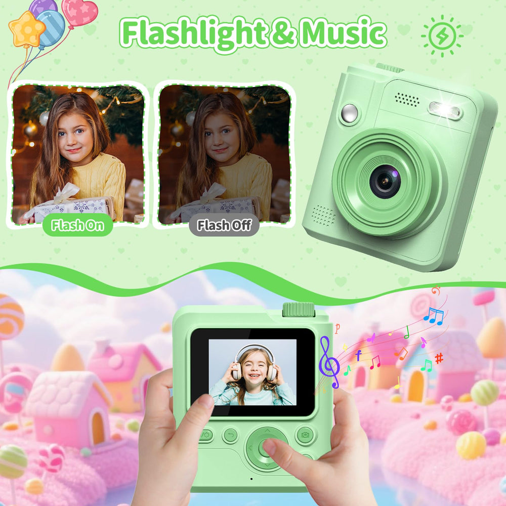 Gofunly Kids Camera 1080p video recording during playtime.