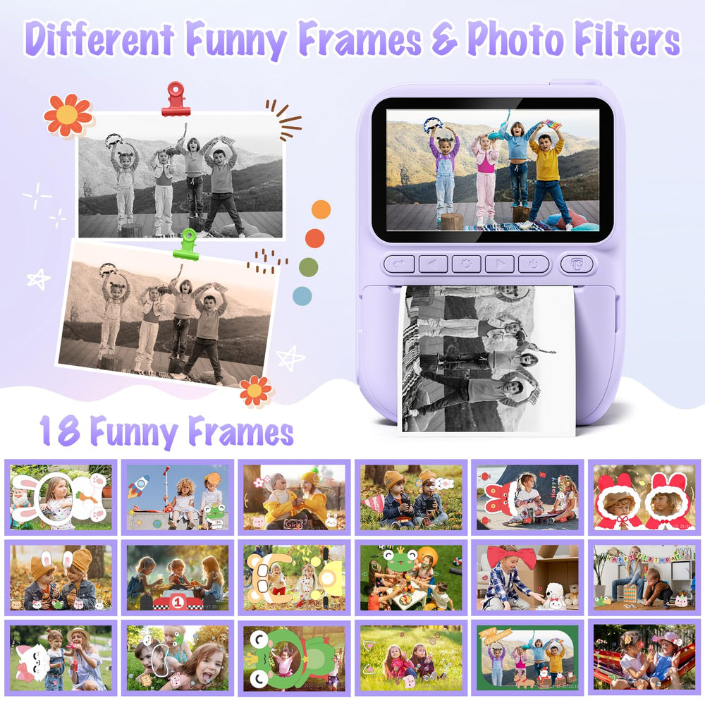 Gofunly camera includes 32GB SD card and a lanyard for portability.