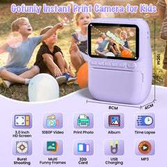 Gofunly instant print feature lets children print on-site.