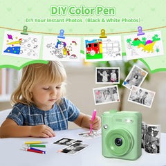Gofunly Kids Camera instant-prints creating keepsake photos on the go.