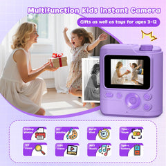 Gofunly Kids Camera printing function enables instant photos to brighten crafts.