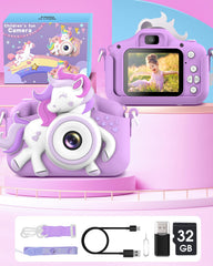 Gofunly Kids Camera puzzle games boost creativity during play.