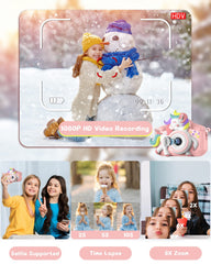 Gofunly kids camera soft silicone case protects small hands during play.